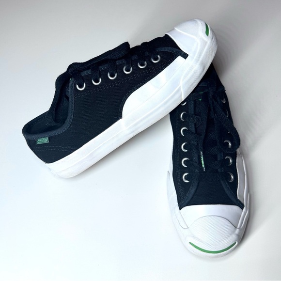 CONVERSE Jack Purcell Low Cut Canvas Sneakers Unisex Size- Women’s 5.5 - Men - 4 - Picture 3 of 10